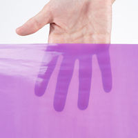 日幼 カラービニパック 紫 1セット（100枚：20枚×5袋）