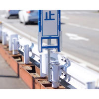 サインホルダー ガードレールブロー枠用 SBH-1ZN-ｂ 1セット(5個入) 伊藤製作所（直送品）