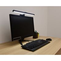 YAMAZEN LEDモニターライト 調光10段階 調色6段階 YML-A05(B) 1台