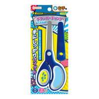 デビカ 学習はさみ チタンコーティング 右手用 ブルー 043801