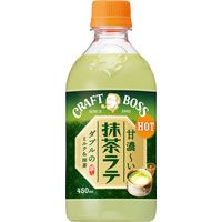 サントリー クラフトボス 抹茶ラテ ホット 450ml 1箱（24本入）