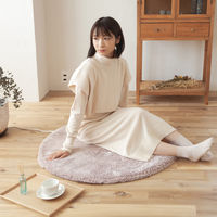 KOIZUMI（コイズミ） 円形ラグカーペット ピンク KDC03213/P