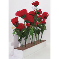 アルファ レッドローズ垣根アレンジ TE7-1209 1個（直送品）