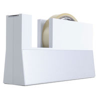 ニチバン テープカッター 直線美 大巻用 白 TC-CB5 1台