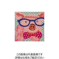 Karma Living ティータオル ブタ 694179 1セット(2枚)（直送品）