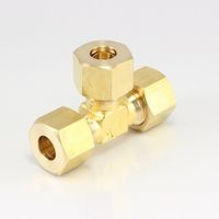 エスコ 6 x mm リングジョイント(ティーズ) EA426AK-6A 1セット(10個)（直送品）