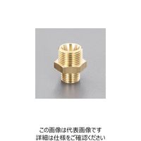 エスコ G 1/4”xG 1/4” ニップル EA141AV-22A 1セット(30個)（直送品）