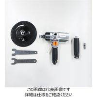 エスコ 2，000rpm/175mm エアーポリッシャー EA162PP-1 1台（直送品）