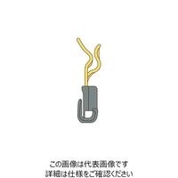 エスコ マーカーホルダー (溝付ヘルメット用) EA998AZ-33 1セット(15個)（直送品）