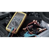 エスコ ワニ口クリップ (赤) EA707NC-82 1セット(10個)（直送品）