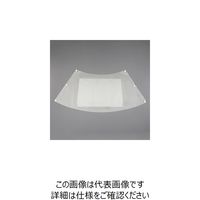 エスコ 295x653mm/A4 コーン用表示カバー(差込式) EA983FT-117 1セット(10枚)（直送品）