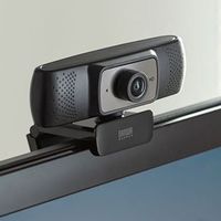 エスコ 200万画素 WEBカメラ(超広角150 ゚/フルHD対応) EA764AW-7 1個（直送品）