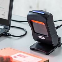 エスコ 2次元バーコードリーダー(定置式) EA764DA-8 1個（直送品）