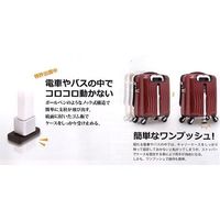 エスコ 350x240x460mm/34L キャリーケース(黒) EA927BG-3 1個（直送品）