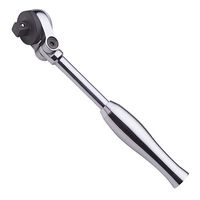 エスコ 3/8”DR/140ー190mm ラチェットハンドル(伸縮・首振型) EA618TM-13 1本(1個)（直送品）