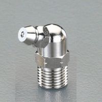 エスコ UNF 1/4” グリースニップル(67.5 ゚/5個) EA991CZ-152 1セット(75個:5個×15袋)（直送品）
