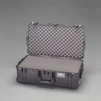 エスコ 752x394x238mm/内寸 防水ケース(軽量/黒) EA657AR-615 1個（直送品）
