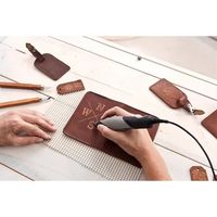 エスコ AC100V/ 5000ー22000rpm ハンドグラインダーセット EA818ED-11 1セット（直送品）