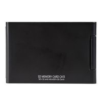 エスコ SDカードケース(16枚収納) EA759Z-5DA 1セット(3個)（直送品）
