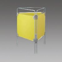 エスコ 2150x275x750mm 無地スタンド(4連) EA983DE-61S 1セット（直送品）