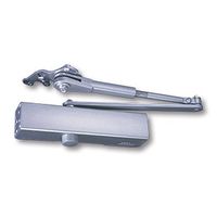 エスコ 65kg以下 ドアクローザー(パラレル型/シルバー) EA951LD-37 1個（直送品）