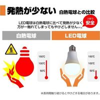 エスコ AC100V/14.2W/E26/電球/LED(電球色) EA758XA-86 1セット(5個)（直送品）