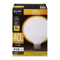 エスコ AC100V/3.9W/E26 LED電球(電球色) EA758XA-92 1セット(5個)（直送品）
