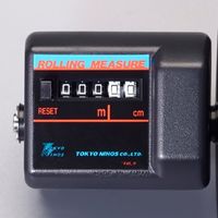 エスコ 1cmー1km 長さ計測カウンター(φ100mm・二輪) EA714CB-22 1個（直送品）