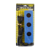 エスコ AC250V/20A 三相タップ(正転3口) EA815GR-21 1個（直送品）