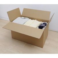 エスコ 734x434x411mm ダンボール(シングル/10枚) EA995BS-78 1箱(10枚)（直送品）