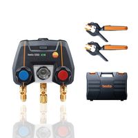 エスコ [マルチガス対応] マニホールド(ワイヤレス) EA101TS-104 1セット(1St)（直送品）