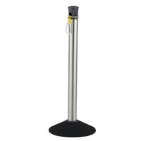 エスコ 320x860mm チェーンスタンド(チェーン内蔵式/黄/4.3m) EA983FT-266 1本（直送品）