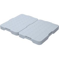 【平台車】 YAMAZEN スマートフロア NST-50(WH) 1箱（8台：1台×8）