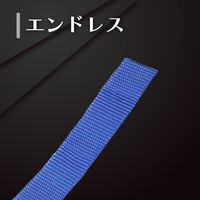 フリーク FREAK 荷締めベルト青 エンドレス50kg 幅25mm×長さ4m 75003 1本
