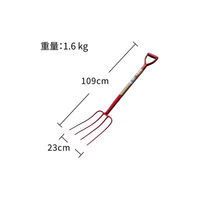 RISU リス印 フォーク 木柄 4本爪 4514910501480 1本（直送品）