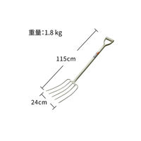 RISU リス印 フォーク パイプ柄 5本爪 4514910501497 1本（直送品）