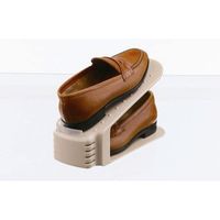 Like-it（ライクイット） 靴 収納 くつホルダー 6個セット ベージュ（取寄品）（直送品）