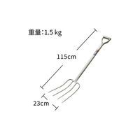 RISU リス印 フォーク パイプ柄 4本爪 4514910501503 1セット(12本入)（直送品）