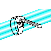 ヘラマンタイトン リピートタイRF250 100本入 標準屋内用 黒 1セット(1袋(100本)×3)