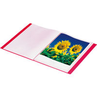 キングジム クリアーファイル カラーベース A3タテ型 青(ブルー) 152Cアオ 1冊