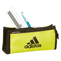 三菱鉛筆 アディダスペンケース エナメル×布 黄黒 PT1400AI04Y24 1個（直送品）