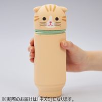 リヒトラブ スタンドペンケース BIG ネズミ A7714-15 1個（直送品）