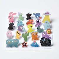 キングジム ポップアップシール エイリアン POP007 1セット(5冊)（直送品）