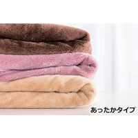 フィビアンテキスタイル ぐーんと伸びるぴったりフィットシーツ ダブル あったかベージュ a2622630 1個（直送品）