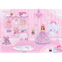 プレゼント　おうち遊び　おもちゃ　マグネットでぺったんこ　リカちゃん 339-055 3冊 銀鳥産業（直送品）