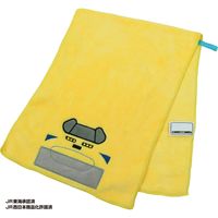 池田工業社 923形ドクターイエロー フェイスタオル 新幹線 ドクターイエロー タオル 3120200 1個（直送品）