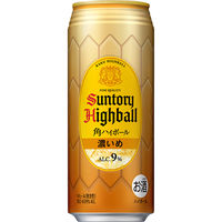 ハイボール 角ハイボール 濃いめ 500ml 1ケース（24本） 缶ハイボール