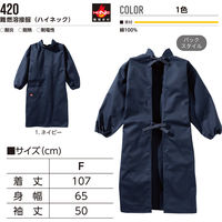村上被服 難燃溶接服 F ネイビー 420-1ネイビーF 1着