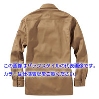 HOOH 難燃シャツ 4207-75ロイヤルブルー3L 村上被服 1着（直送品）