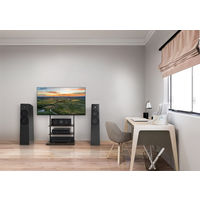 ハヤミ工産 TIMEZ KF-700 壁寄スタンド ～77V型 幅700×奥行380×高さ1176mm ブラウン 1台（直送品）